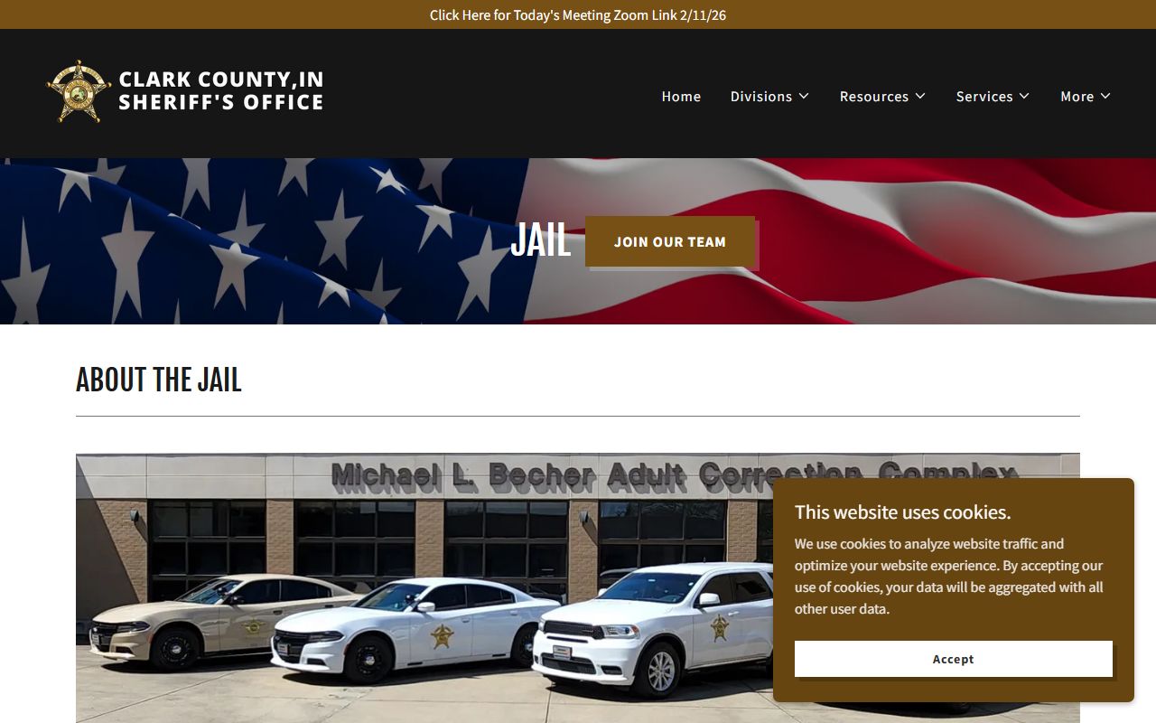 Michael L. Becher Adult Correctional Complex Clark County jail overview